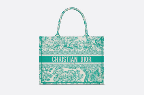 CHRISTIAN DIOR Medium Dior Book Tote Toile de Jouy Mykonos Embroidery | 迪奧 手提袋 (中碼/多色) - LondonKelly 英國名牌代購