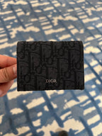 CHRISTIAN DIOR Men's Business Card Holder | 迪奧 男仕銀包 (黑色) - LondonKelly 英國名牌代購