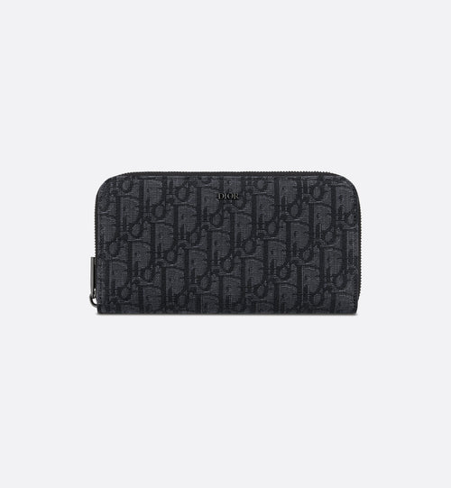 CHRISTIAN DIOR Men's Long Zipped Wallet Black Dior | 迪奧 男仕長銀包 (多色) - LondonKelly 英國名牌代購