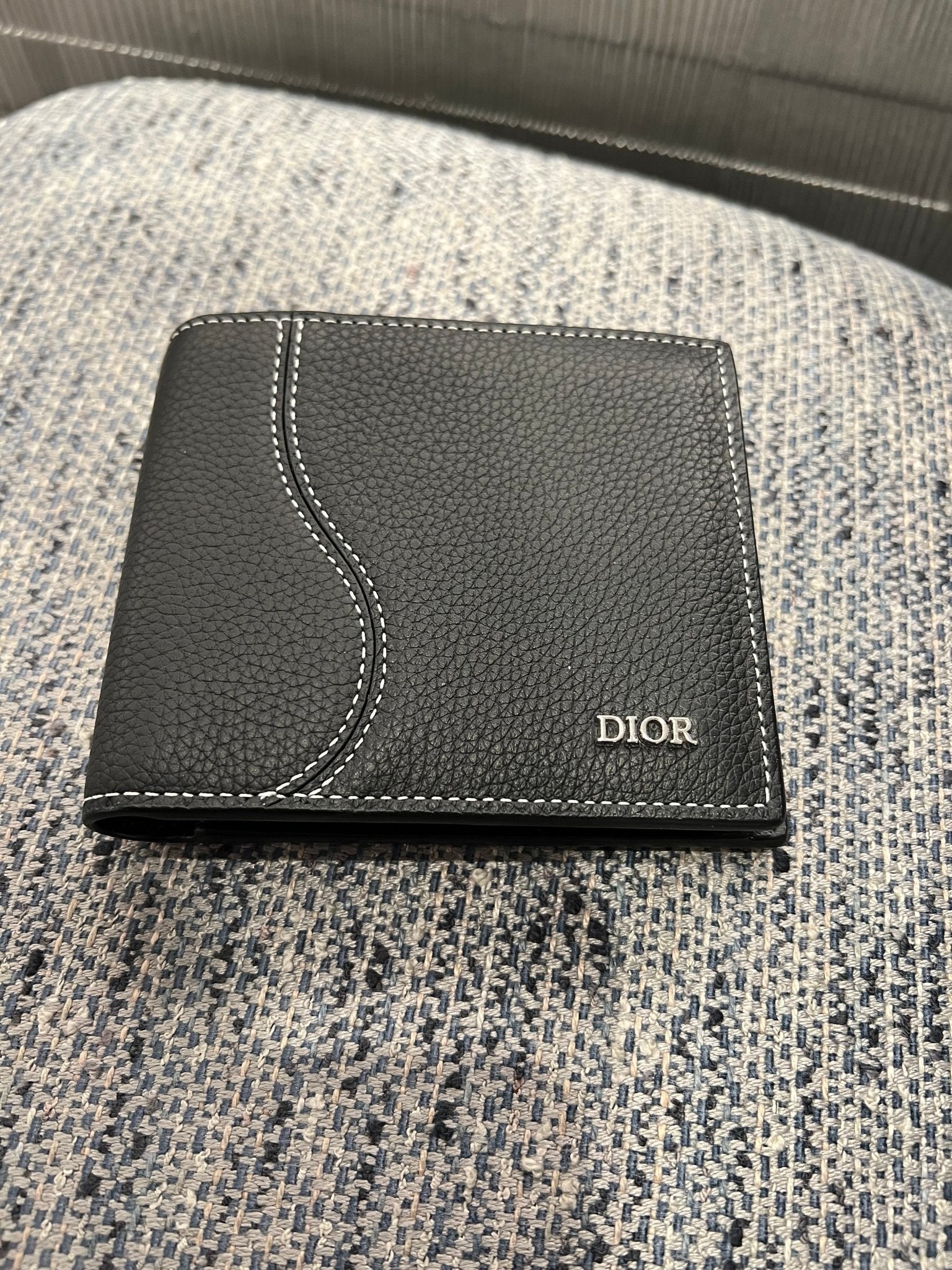 CHRISTIAN DIOR Men s Saddle Compact Wallet Dior Men s Wallet Black LondonKelly