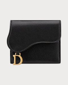 CHRISTIAN DIOR Saddle Lotus Wallet Goatskin | 迪奧 銀包 (多色) - LONDONKELLY 英國名牌代購