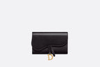 CHRISTIAN DIOR Saddle Slim Wallet | 迪奧 長銀包 (黑色) - LondonKelly 英國名牌代購