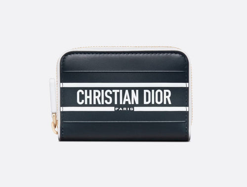 CHRISTIAN DIOR Small Dior Vibe Voyageur Card Holder | 迪奧 卡套銀包 (藍色) - LondonKelly 英國名牌代購