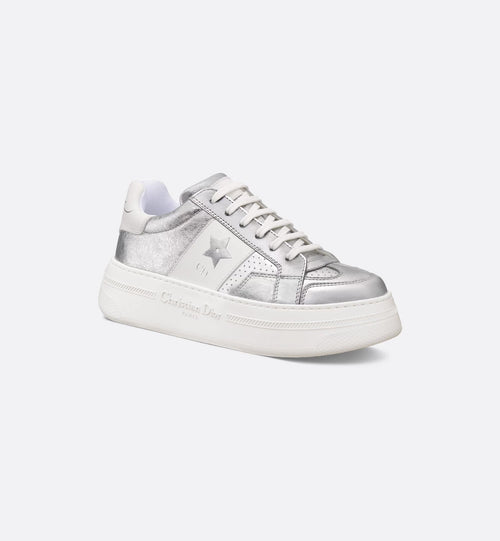 CHRISTIAN DIOR Women's Dior Star Platform Sneaker ｜迪奧 波鞋 (銀色) - LondonKelly 英國名牌代購