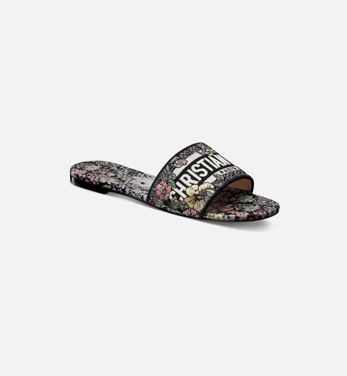 CHRISTIAN DIOR Women's Dway Slide | 迪奧 涼鞋 (黑色) - LondonKelly 英國名牌代購
