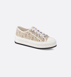CHRISTIAN DIOR Women's Walk'n'Dior Platform Sneaker | 迪奧 厚底波鞋 (米色) - LondonKelly 英國名牌代購