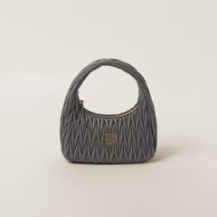 MIU MIU Wander Matelasse Nappa Leather Hobo Bag L Size | 繆繆 腋下袋 (大碼/多色)