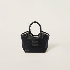 MIU MIU Small Ivy Leather Bag | 繆繆 手提袋 (小碼/多色) Black