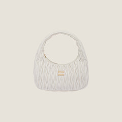 MIU MIU Wander Matelasse Nappa Leather Hobo Bag L Size | 缪缪腋下袋(大码/多色)