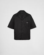 PRADA Men's Re-Nylon Short-Sleeved Shirt Black | 普拉達 男仕短袖裇衫 (黑色)