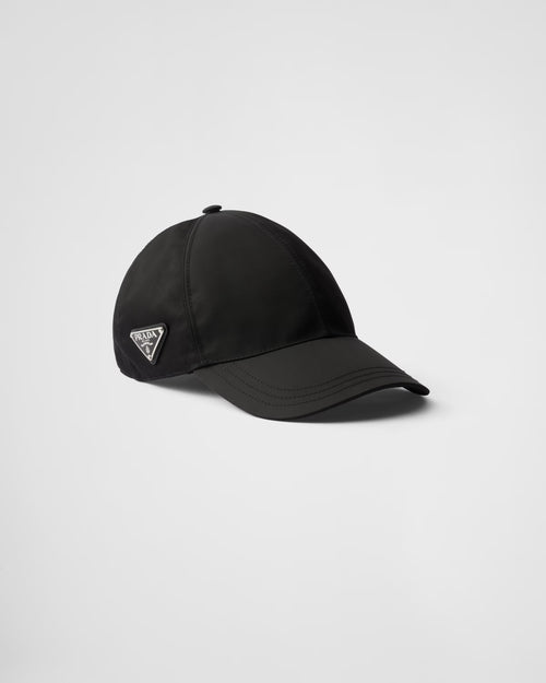 PRADA Men's Re-Nylon Baseball Cap Black | 普拉達 男仕棒球帽 (黑色)