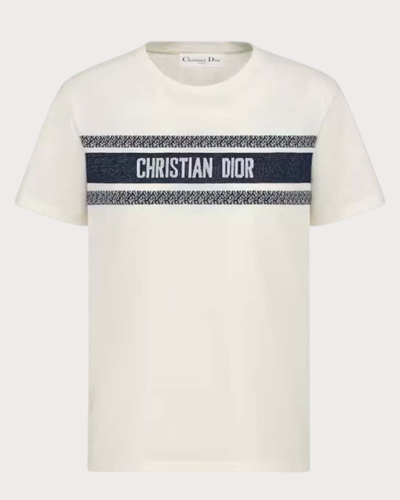 CHRISITAN DIOR Essential T-Shirt Cotton(White) | LONDONKELLY CHRISITAN DIOR Essential T-Shirt Cotton(White) | LONDONKELLY