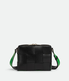 BOTTEGA VENETA Men's Cassette Camera Bag | 葆蝶家 男仕手袋 (Black)