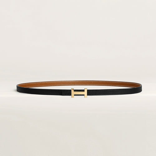 HERMES Focus Belt Buckle & Reversible Leather Strap | 愛馬仕 雙面皮帶 (黑/啡色)