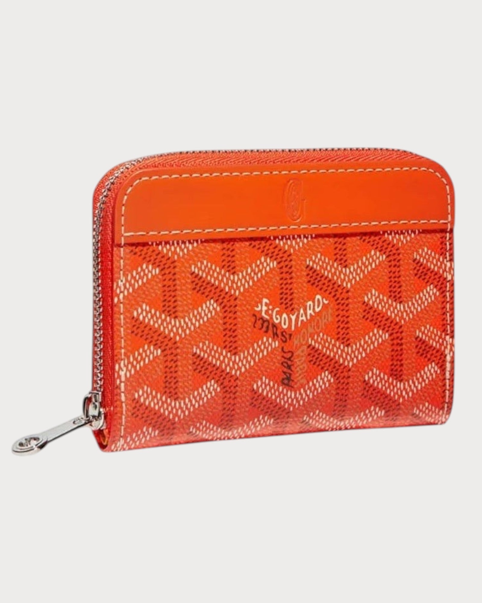 小物 Goyard Matignon Mini Wallet Orange Goyard Orange Mini Wallet Egypt | Essentials EG