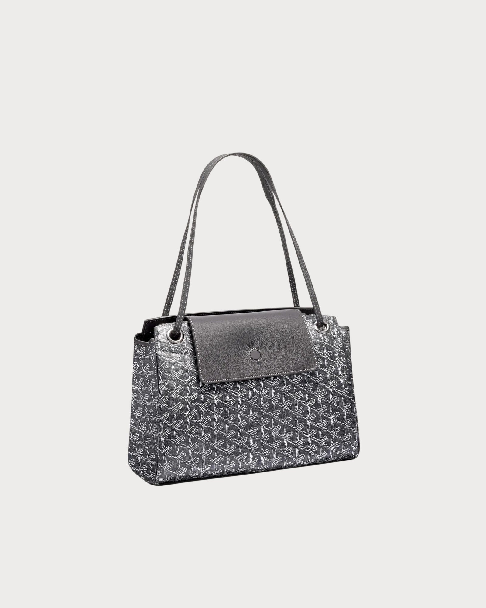 戈雅 Rouette Souple Bag Goyardine帆布及小牛皮手袋(多色