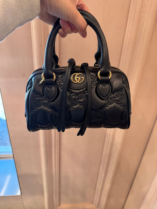 GUCCI GG Matelasse Handbag | 古馳 手袋 (黑色) - LondonKelly 英國名牌代購