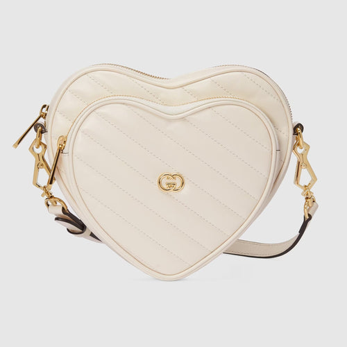 GUCCI Interlocking G Mini Heart Shoulder Bag | 古馳 心型手袋 (迷你/多色) - LondonKelly 英國名牌代購