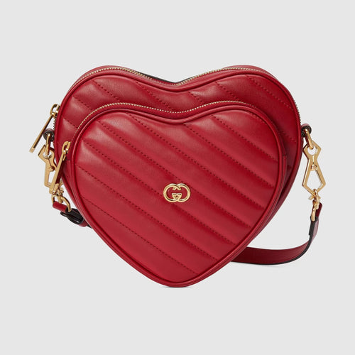 GUCCI Interlocking G Mini Heart Shoulder Bag | 古馳 心型手袋 (迷你/多色) - LondonKelly 英國名牌代購