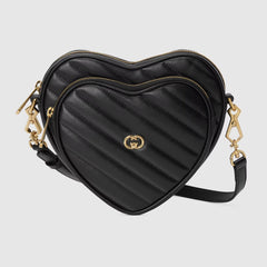 GUCCI Interlocking G Mini Heart Shoulder Bag | 古馳 心型手袋 (迷你/多色) - LondonKelly 英國名牌代購