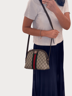 GUCCI Ophidia GG Shoulder Bag GG Supreme Canvas & Leather(Small/3 Colors) - LONDONKELLY 英國名牌代購