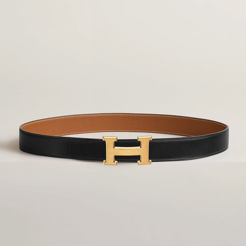 HERMES H Belt Buckle & Reversible Leather Strap | 愛馬仕 雙面皮帶 (32MM/ 多色金扣)