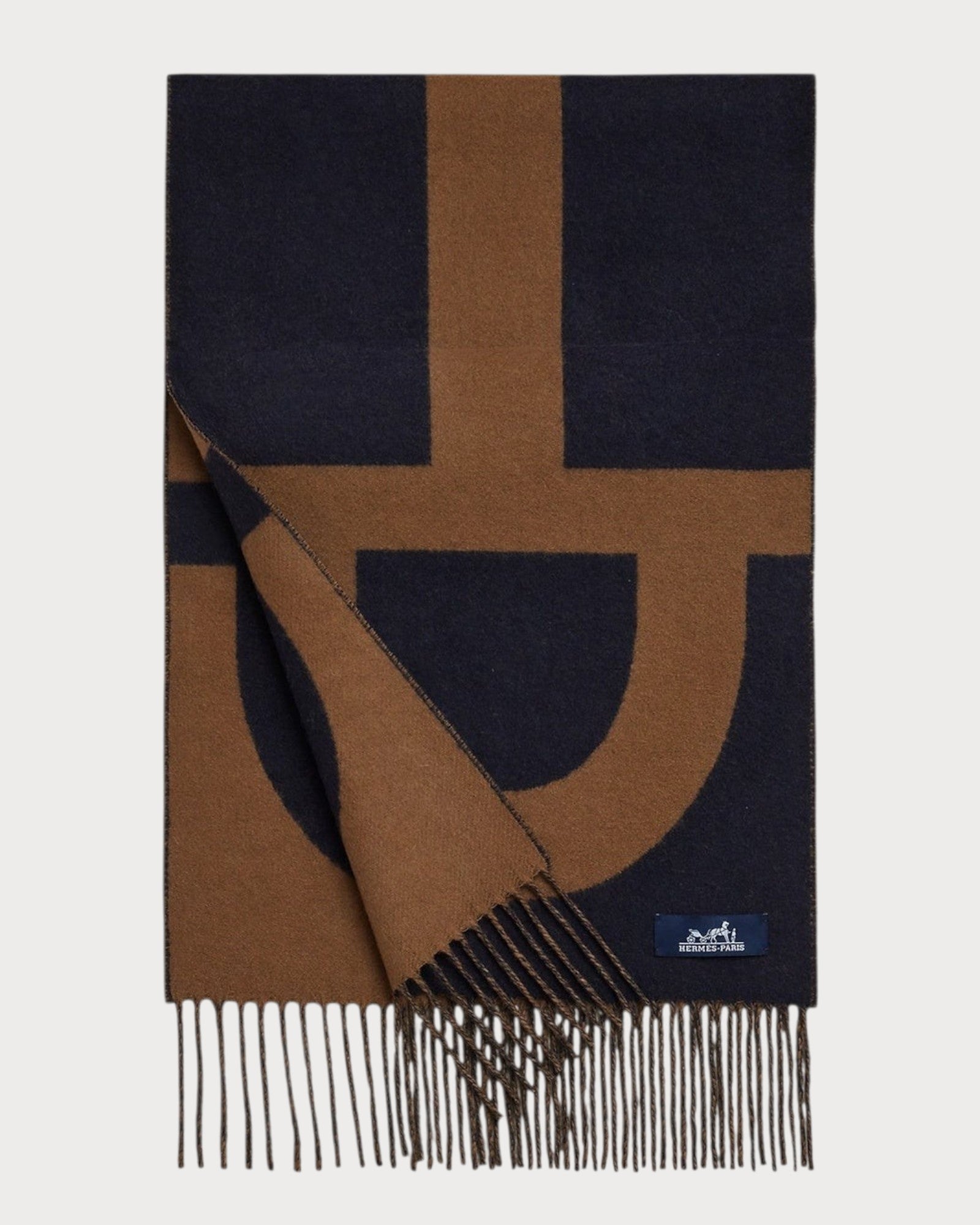 HERMES Casaque Grand Mors Muffler Cashmere(Many) | LONDONKELLY