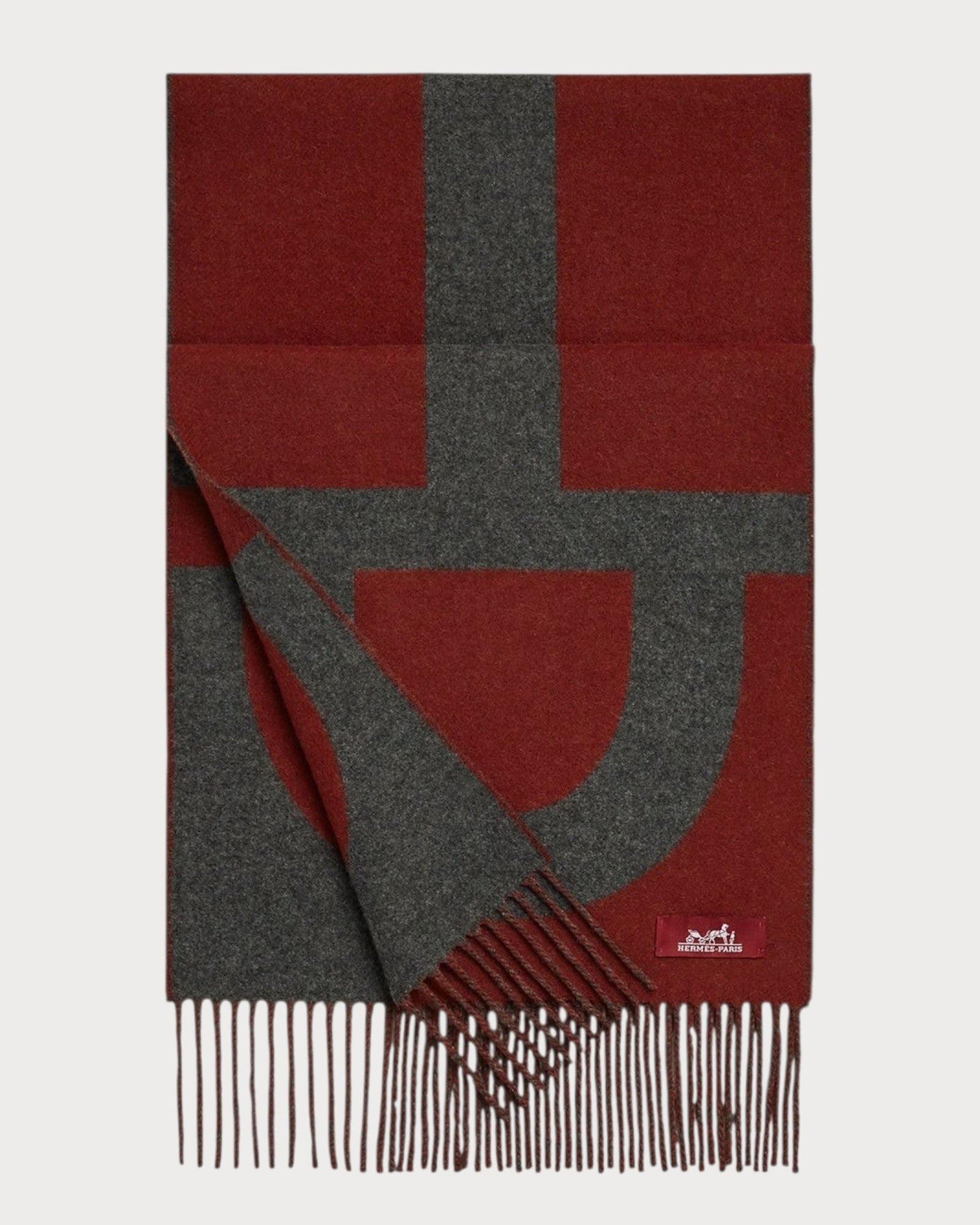HERMES Casaque Grand Mors Muffler Cashmere(Many) | LONDONKELLY