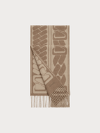 HERMES Clic, Cest Noue Scarf(Beige) - LONDONKELLY 英國名牌代購