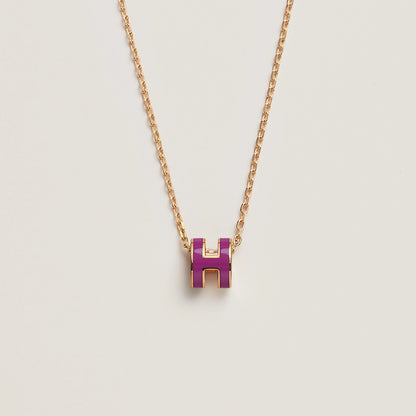 HERMES Gold Mini Pop H Necklace | 愛馬仕 頸鏈 (迷你/多色) - LondonKelly 英國名牌代購