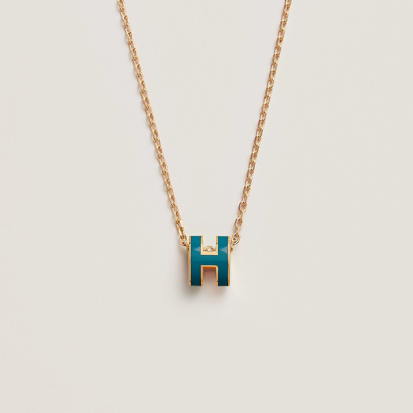 HERMES Gold Mini Pop H Necklace | 愛馬仕 頸鏈 (迷你/多色) - LondonKelly 英國名牌代購