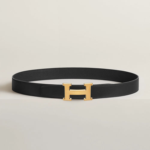 HERMES H Belt Buckle & Reversible Leather Strap | 愛馬仕 雙面皮帶 (32MM/ 多色金扣) - LondonKelly 英國名牌代購