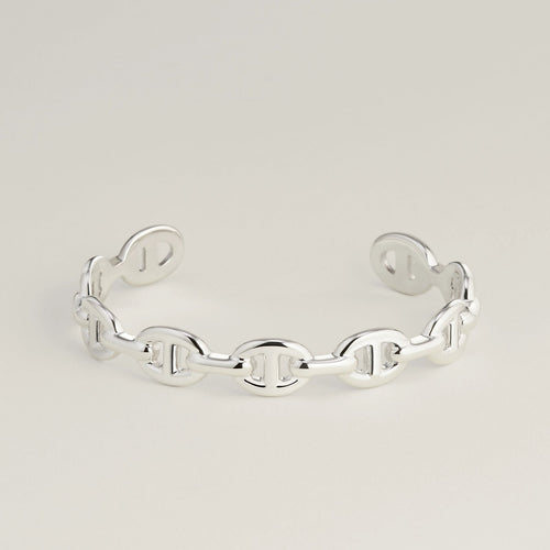 HERMES Medium Model Chaine d'ancre Enchainee Bracelet | 愛馬仕 手鐲 (銀色) - LondonKelly 英國名牌代購