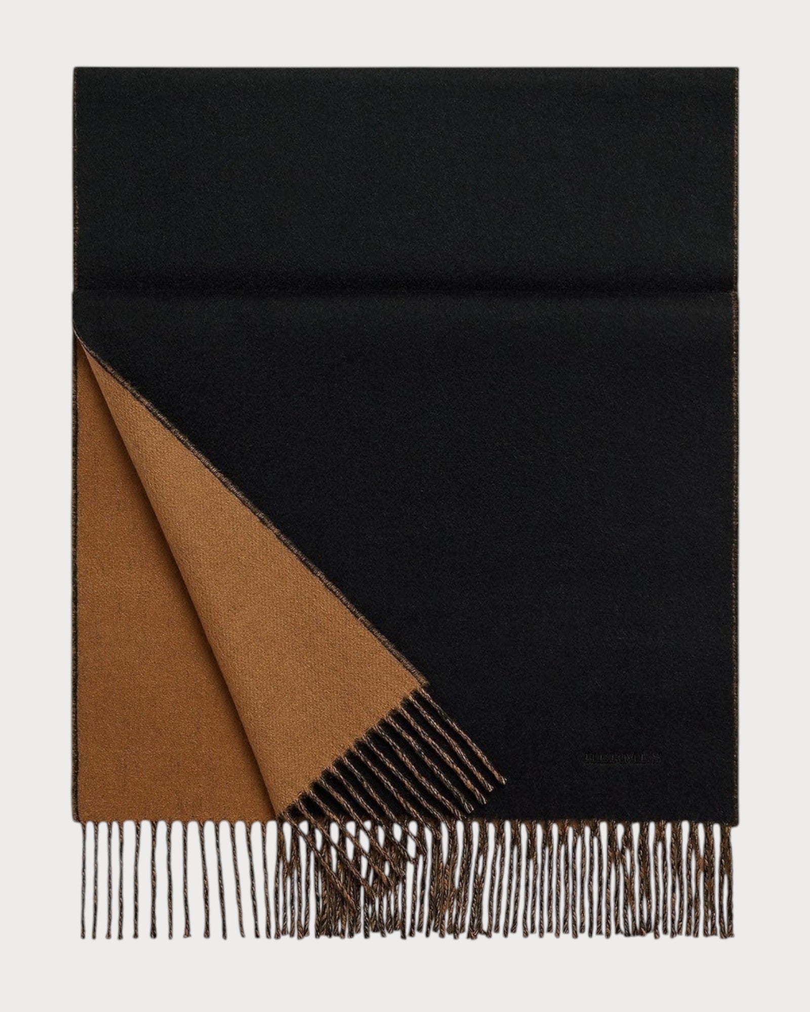 小物 hermes archive bi-color stole muffler HERMES Men's Recto-Verso Muffler Cashmere(Many) | LONDONKELLY