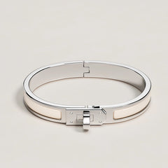 HERMES Mini Clic H Bracelet | 愛馬仕 手鐲 (多色/銀扣) - LondonKelly 英國名牌代購