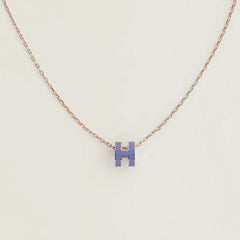 HERMES Rose Gold Mini Pop H Necklace | 愛馬仕 玫瑰金頸鏈 (多色) - LondonKelly 英國名牌代購