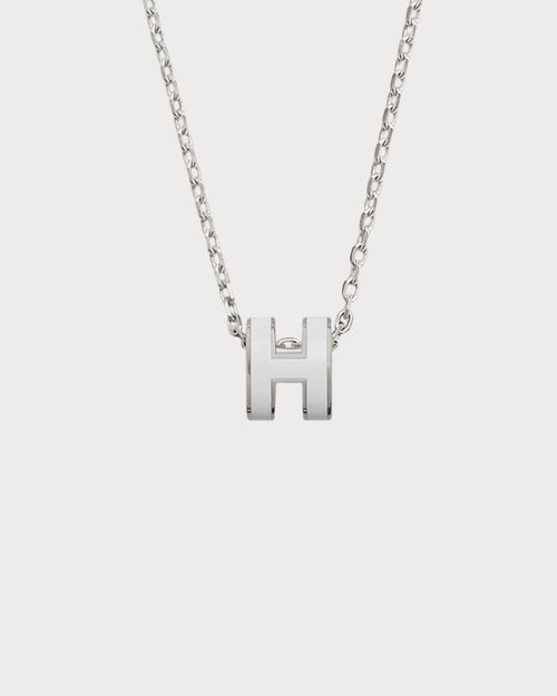 HERMES Silver Mini Pop H Pendant | 愛馬仕 頸鏈 (迷你/多色) - LONDONKELLY 英國名牌代購