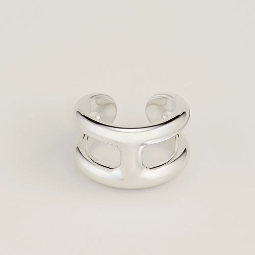 HERMES Small Osmose Ring | 愛馬仕 戒指 (細碼/銀色) - LondonKelly 英國名牌代購