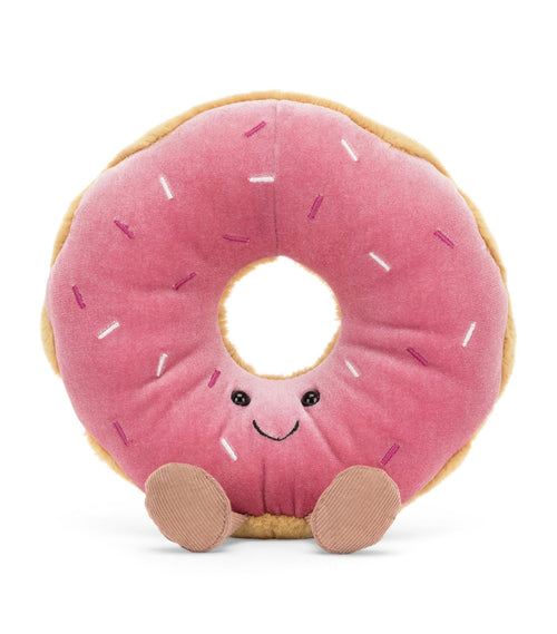 JELLYCAT Amuseable Doughnut | 甜甜圈公仔 (18CM/粉紅色) - LondonKelly 英國名牌代購