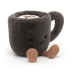 JELLYCAT Amuseables Coffee Cup | 咖啡杯公仔 (深灰色) - LondonKelly 英國名牌代購