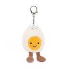 JELLYCAT Amuseables Happy Boiled Egg Bag Charm | 熟蛋手袋掛飾 (白色) - LondonKelly 英國名牌代購