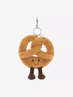 JELLYCAT Amuseables Pretzel Bag Charm | 椒鹽捲餅手袋掛飾 (啡色) - LondonKelly 英國名牌代購