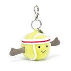 JELLYCAT Amuseables Sports Tennis Bag Charm | 運動網球手袋吊飾 (黃色) - LondonKelly 英國名牌代購