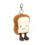 JELLYCAT Amuseables Toast Bag Charm | 吐司手袋吊飾 (啡色) - LondonKelly 英國名牌代購