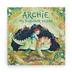 JELLYCAT Archie, My Dinosaur Friend Book | 阿奇，我的恐龍朋友圖書 - LondonKelly 英國名牌代購