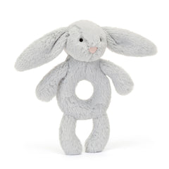 JELLYCAT Bashful Bunny Ring Rattle | 害羞的兔子響鈴 (多色) - LondonKelly 英國名牌代購