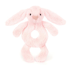 JELLYCAT Bashful Bunny Ring Rattle | 害羞的兔子響鈴 (多色) - LondonKelly 英國名牌代購