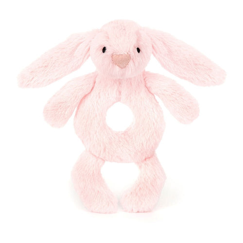 JELLYCAT Bashful Bunny Ring Rattle | 害羞的兔子響鈴 (多色) - LondonKelly 英國名牌代購