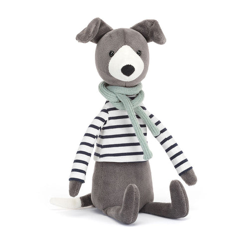 JELLYCAT Beatnik Buddy Whippet | 惠比特犬 (灰色) - LondonKelly 英國名牌代購