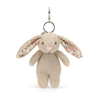 JELLYCAT Blossom Beige Bunny Bag Charm | 害羞的兔子手袋掛飾 (米色) - LondonKelly 英國名牌代購